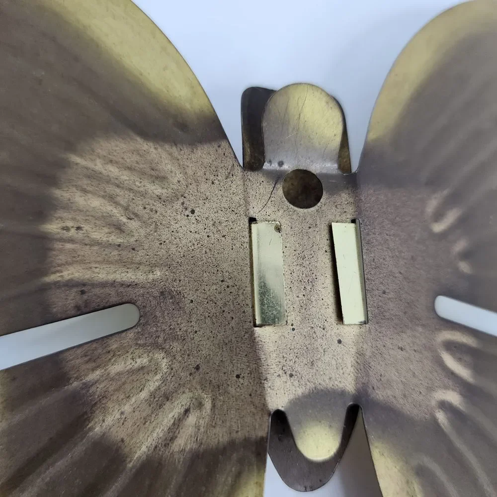 Decorative Wall Butterflies Lightweight Metal - Set‎ of 2